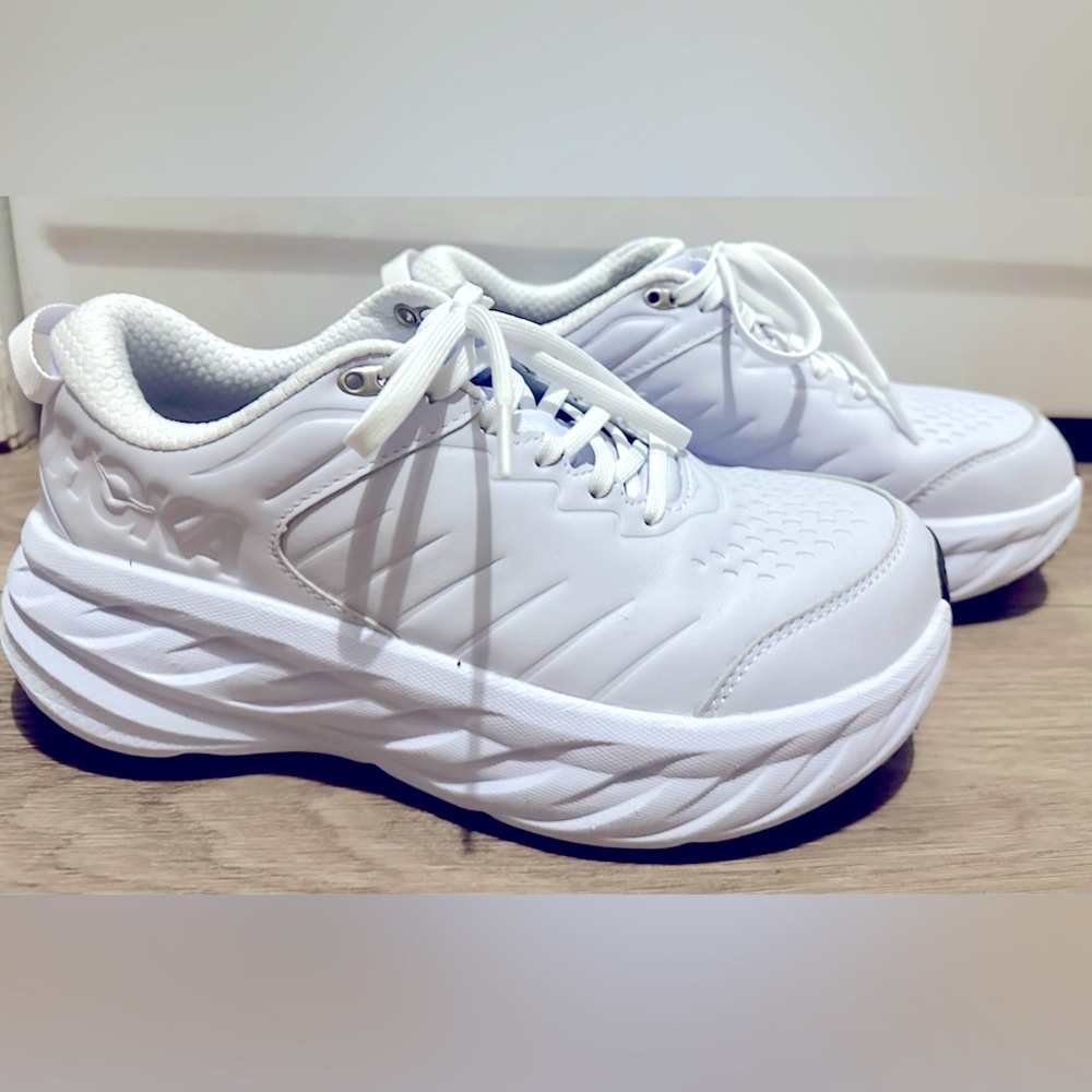 HOKA Women’s Bondi SR Running Leather Shoes Size 8.5W